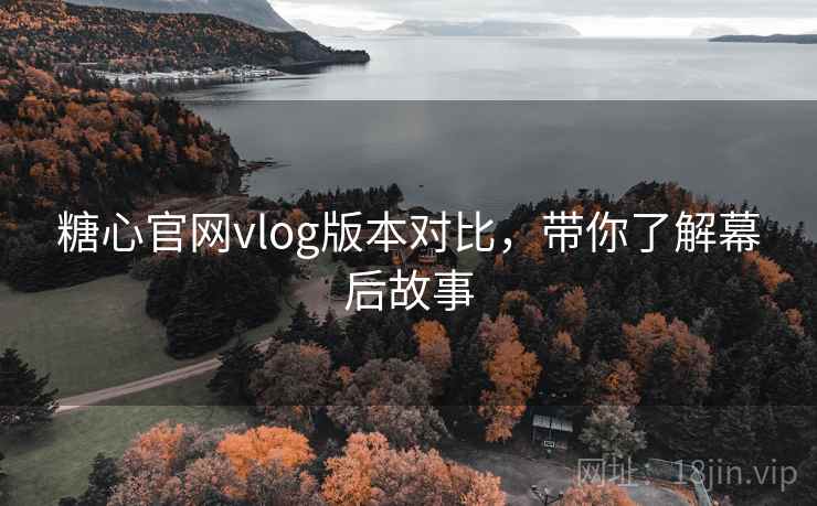 糖心官网vlog版本对比,带你了解幕后故事